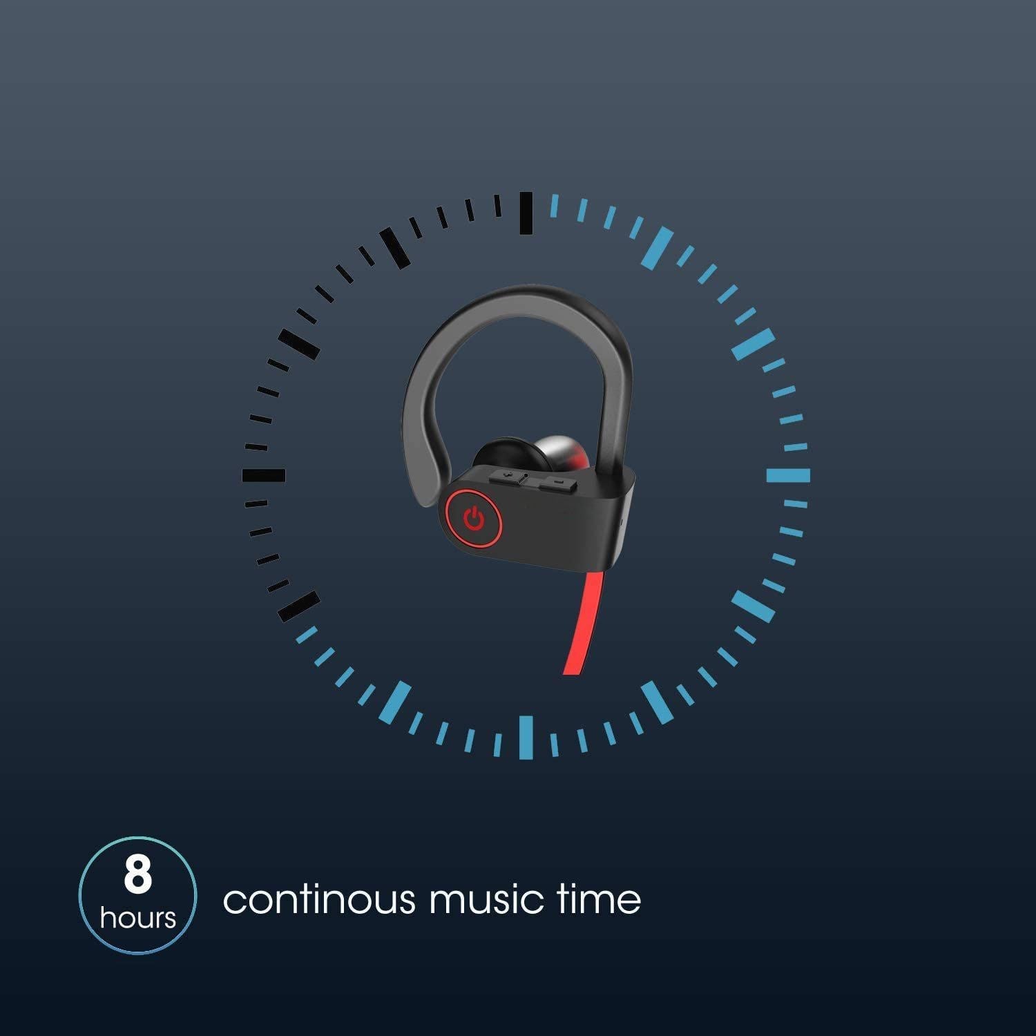 NP11 Wireless Earphones Bluetooth in-Ear Headphones with Mic In-Ear Headphones - Tophatter Daily Deals